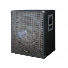 Žemų dažnių kolonėlė su stiprintuvu 18" 1200W 20Hz - 180Hz Ibiza Sound SUB18A